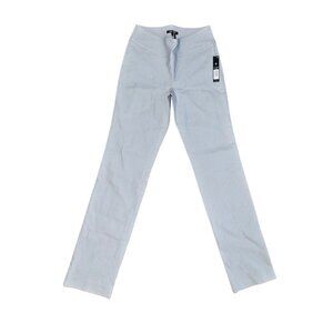 Nic + Zoe Sz 0 Light Grey Super Skinny Dress Pants Nwt